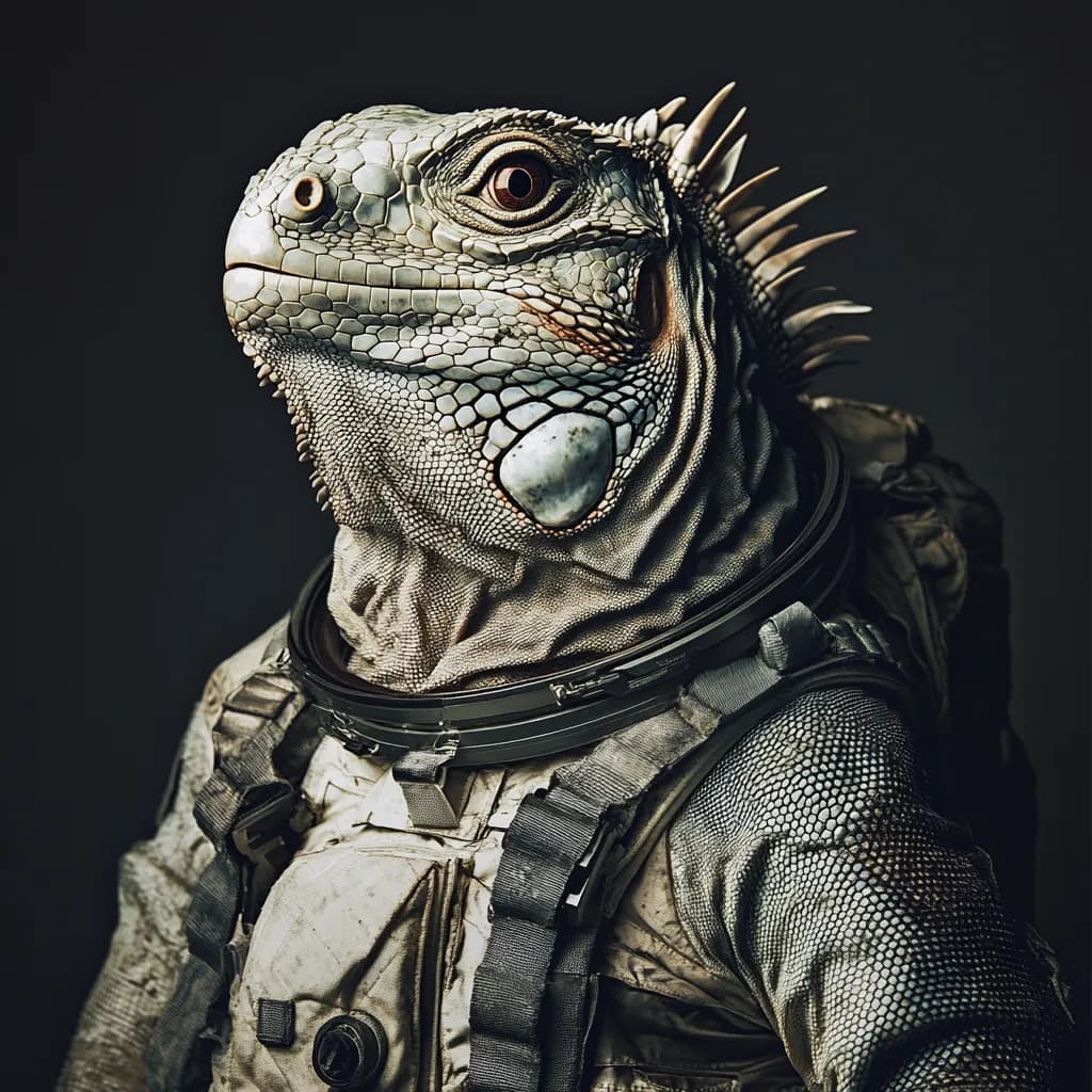 Cosmic Iguana: A Journey Beyond Earth