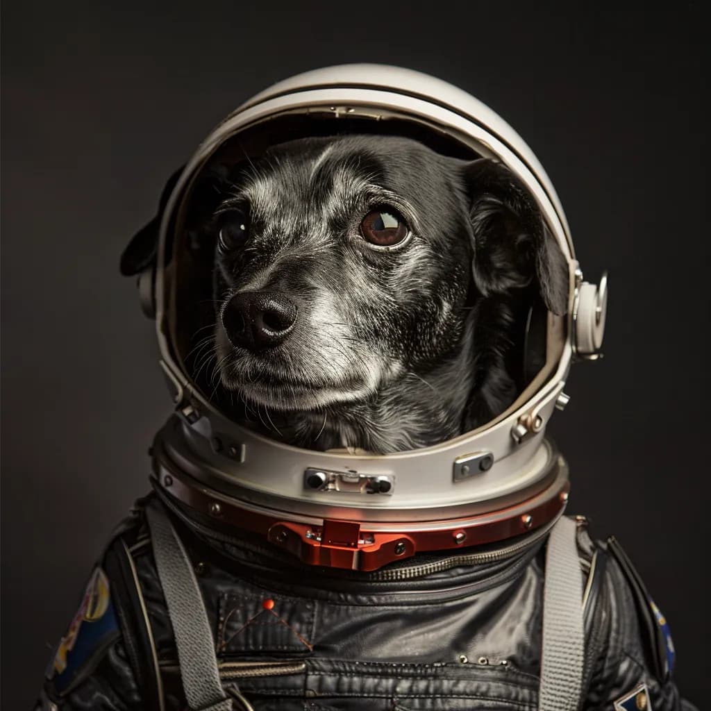Cosmic Canine: An Astronaut's Adventure in Space