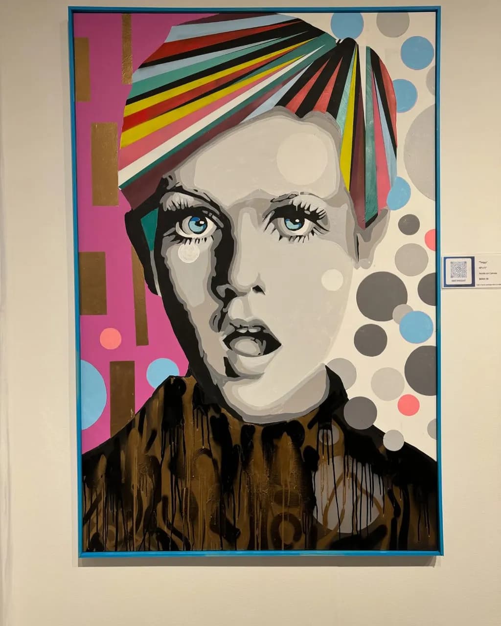 Whispers of Color: A Surreal Encounter with Emotion and Expression