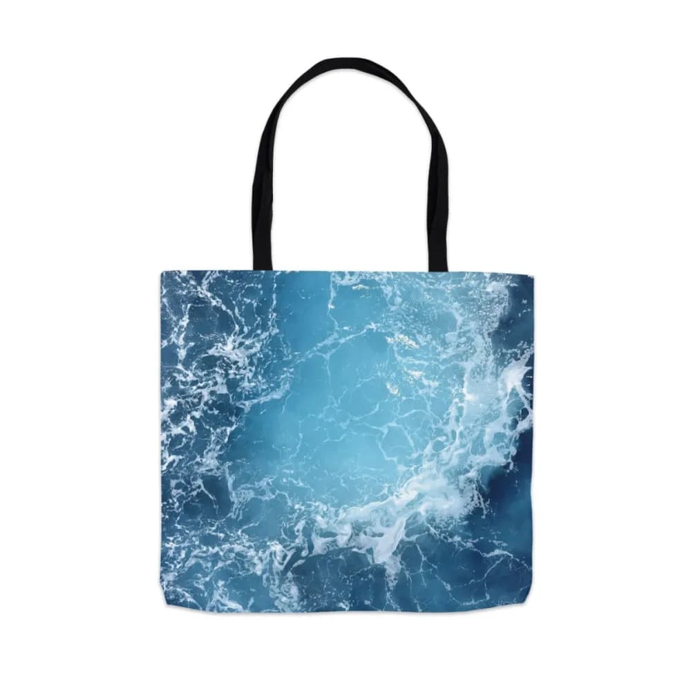 Oceanic Whispers: A Serene Abstract Journey Through Blue Waters