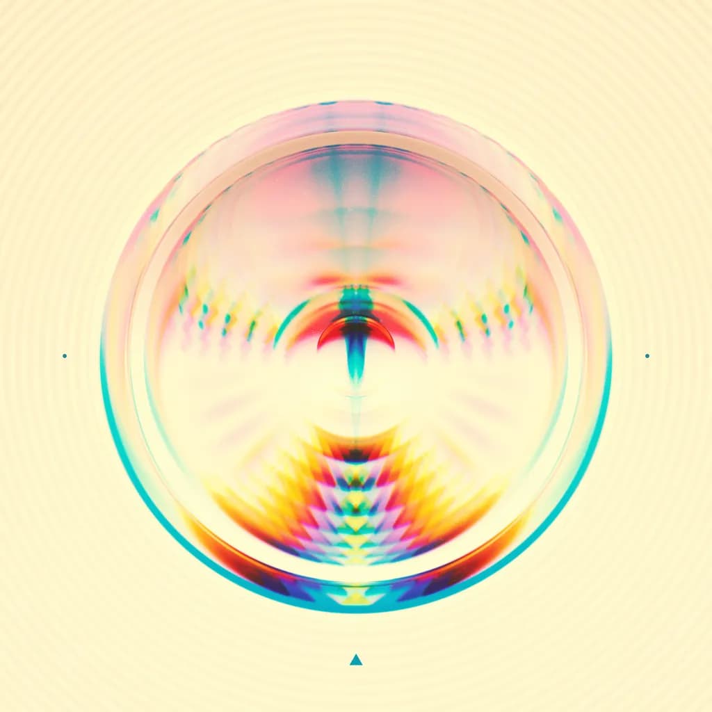Vibrant Symmetry: An Abstract Journey Through Colorful Geometric Patterns