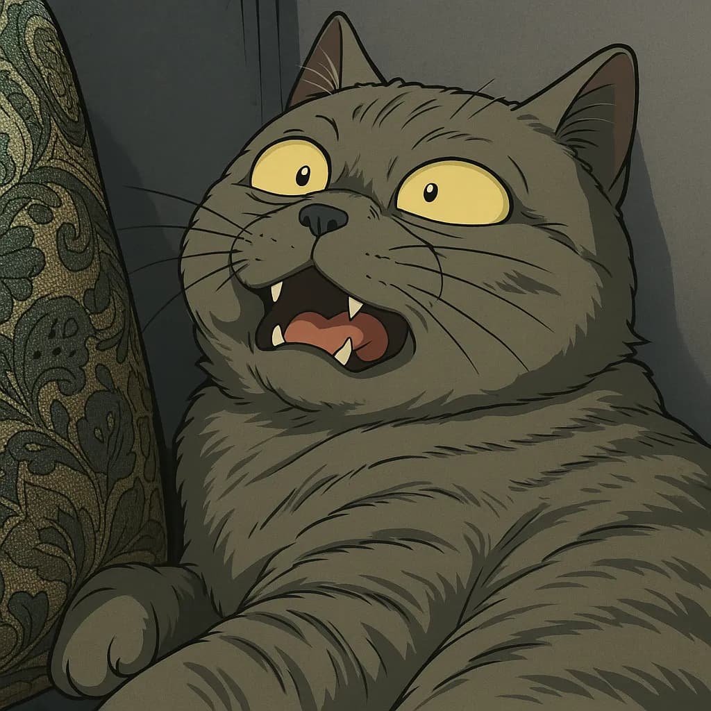Whiskered Wonder: The Surprised Cat's Delightful Expression