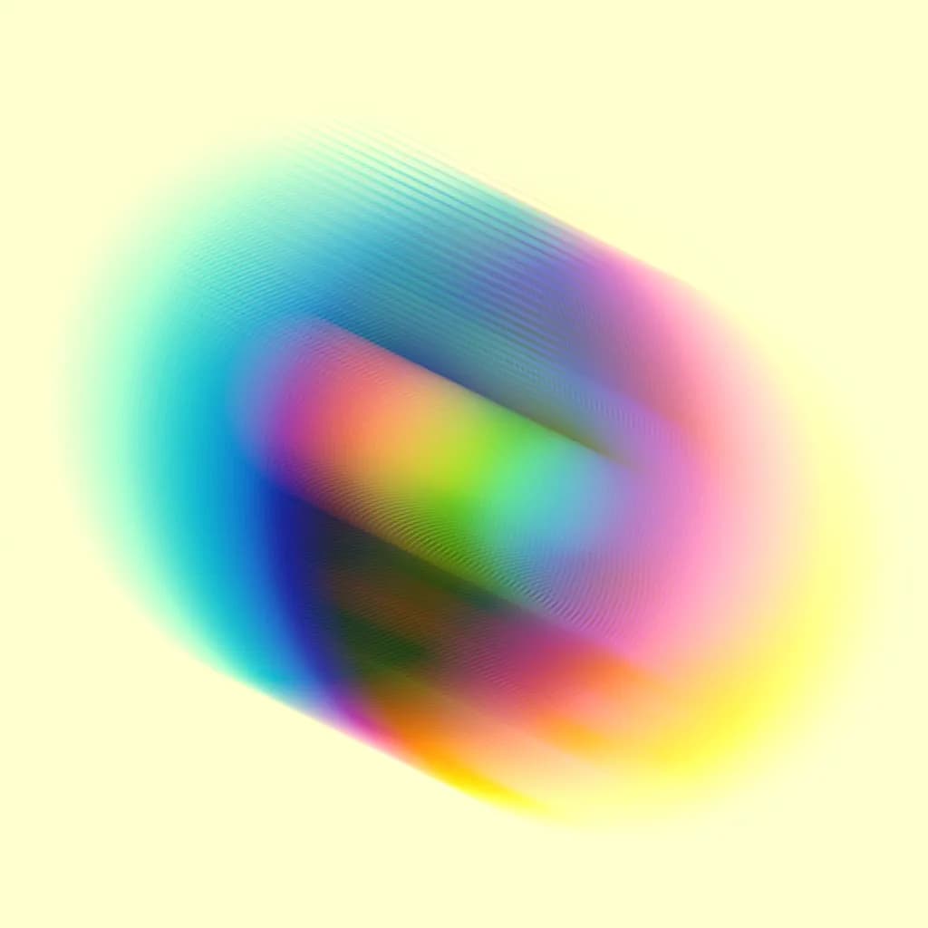 Vibrant Whirl: A Dance of Color and Light in Motion