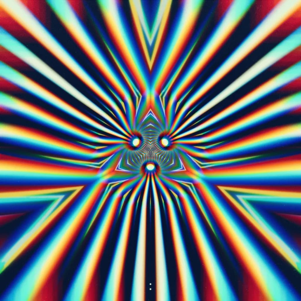 Radiant Convergence: A Journey Through Color and Light