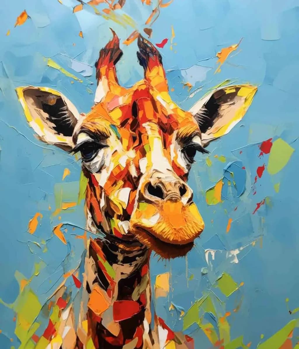 Giraffe Portrait