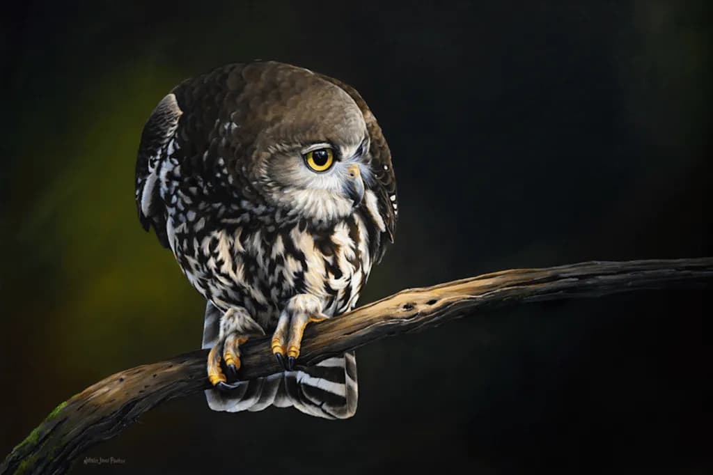 Owl on a Branch