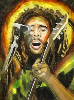 Bob Marley Live Focus
