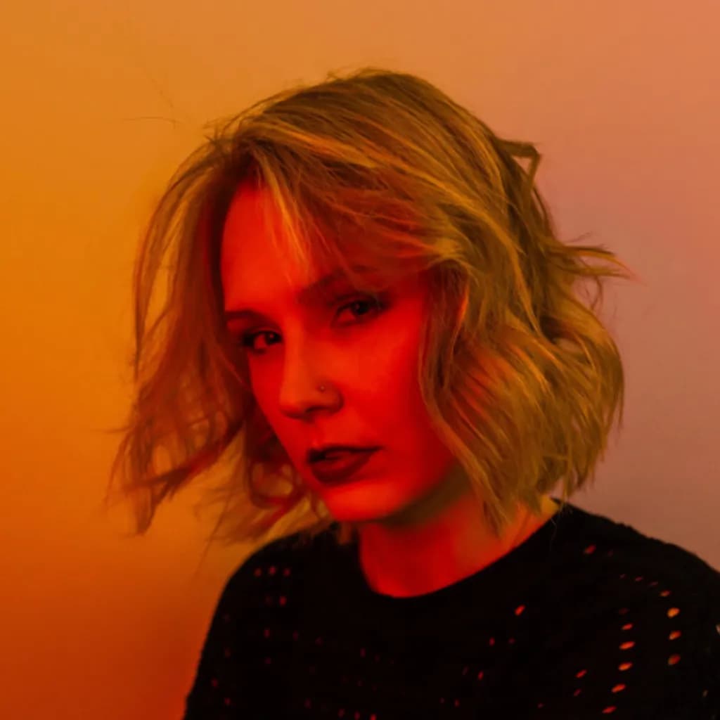 Red Glow Portrait
