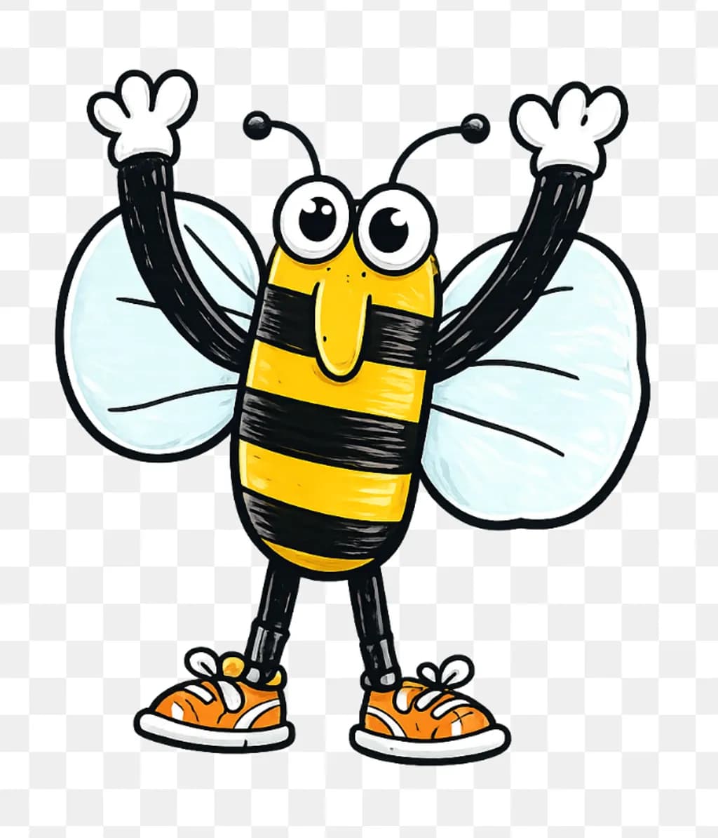 Cheerful Bee