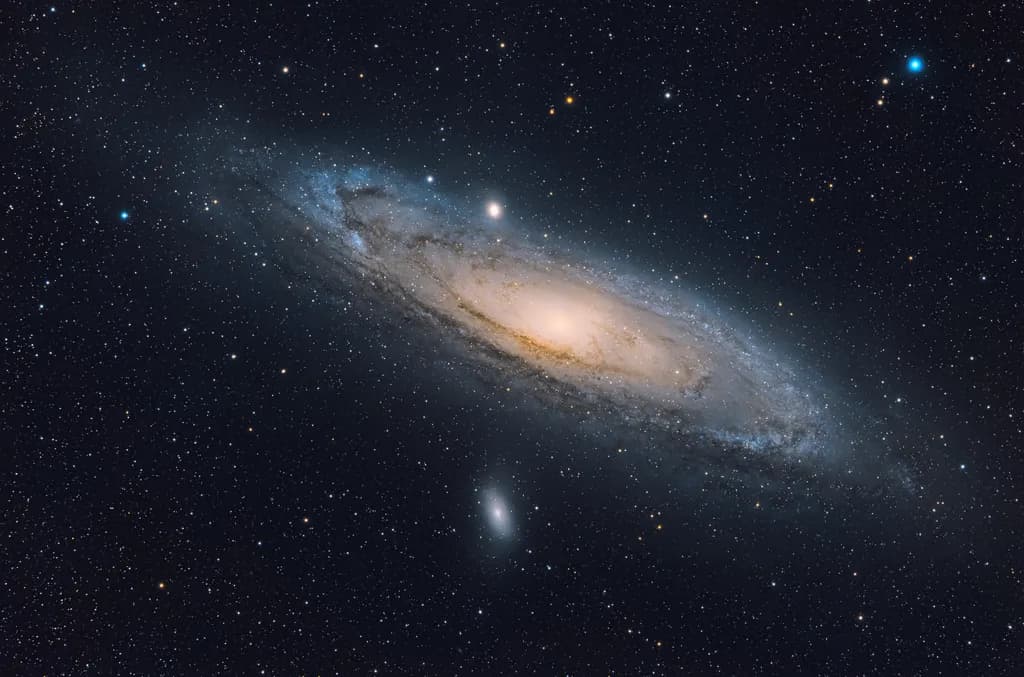 Celestial Symphony: A Journey Through the Andromeda Galaxy's Cosmic Wonders