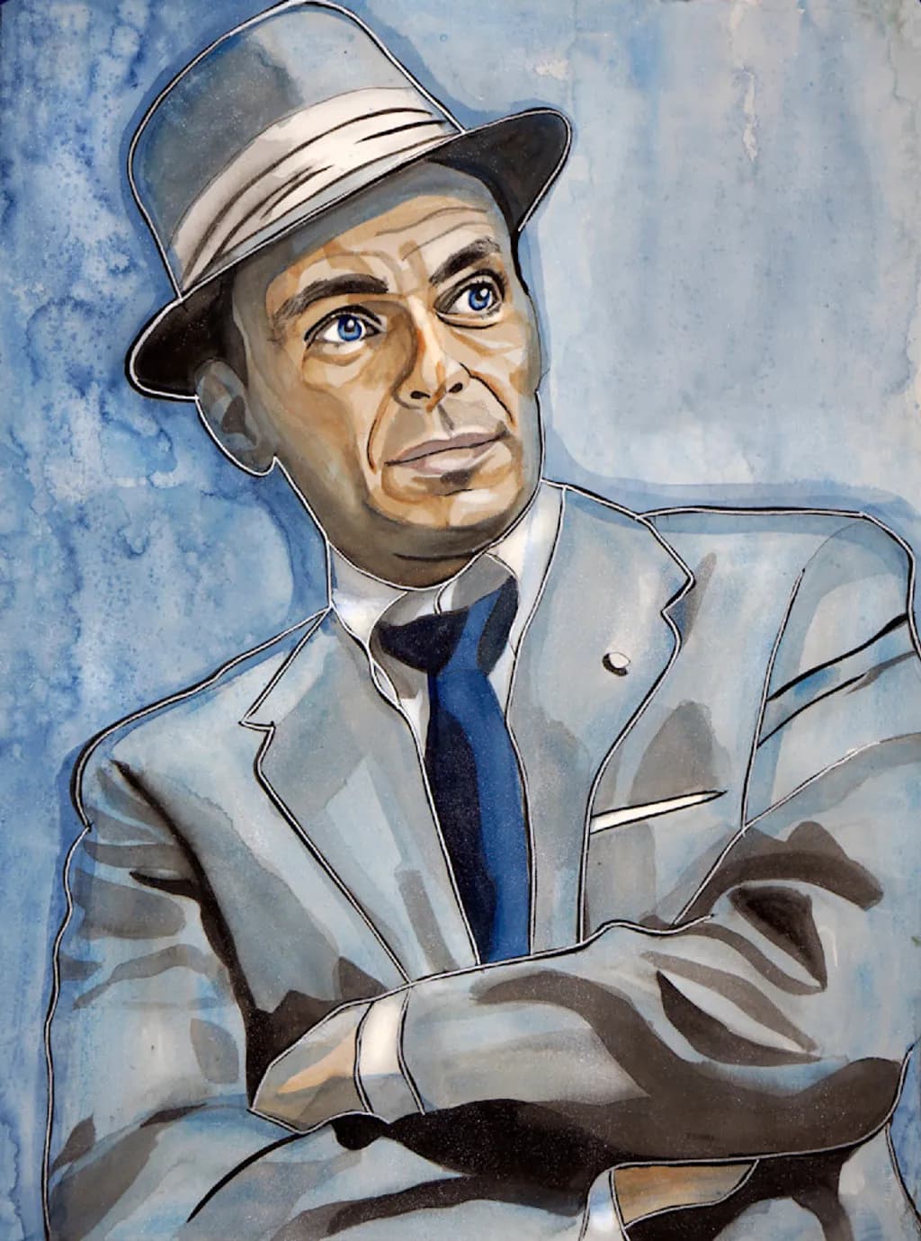 Frank Sinatra Portrait